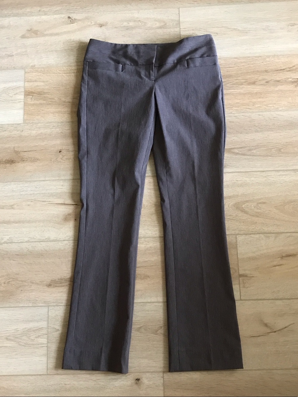 The Limited Brown Ideal Stretch Boot-Cut Dress Pants Size 2 Petite
